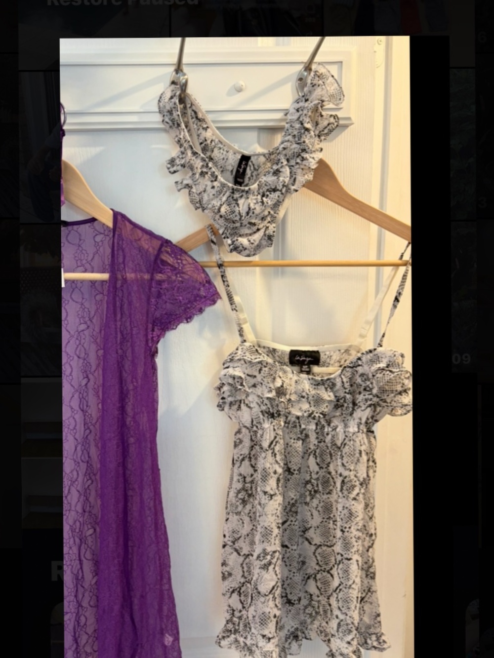 New - la senza  set - slip dress with matching panty